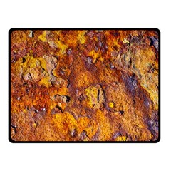 Rusted Metal Surface Fleece Blanket (small) by igorsin