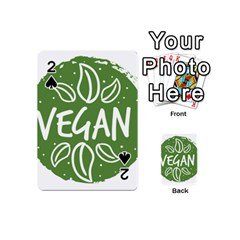 Vegan Label3 Scuro Playing Cards 54 (mini)  by CitronellaDesign