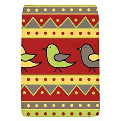 Brown Bird Pattern Flap Covers (s)  by Valentinaart