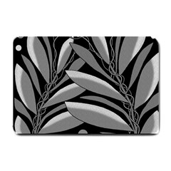 Gray Plant Design Small Doormat  by Valentinaart