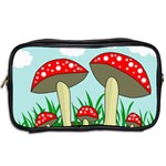 Mushrooms  Toiletries Bags 2-Side Back