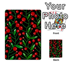 Red Christmas Berries Multi-purpose Cards (rectangle)  by Valentinaart