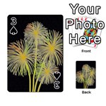 Dandelions Playing Cards 54 Designs  Front - Spade3