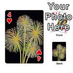 Dandelions Playing Cards 54 Designs  Front - Heart4