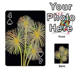 Dandelions Playing Cards 54 Designs  Front - Spade4