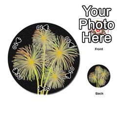 Dandelions Playing Cards 54 (round) 