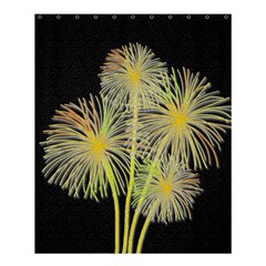 Dandelions Shower Curtain 60  X 72  (medium)  by Valentinaart