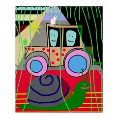 Tractor Shower Curtain 60  X 72  (medium)  by Valentinaart