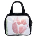 Red Tulip pencil drawing Classic Handbags (2 Sides) Front