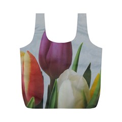 Tulips Full Print Recycle Bags (m)  by picsaspassion