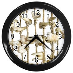 Hanging Human Teeth Dentist Funny Dream Catcher Dental Wall Clocks (black) by yoursparklingshop