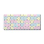 Colorful honeycomb - diamond pattern Hand Towel Front