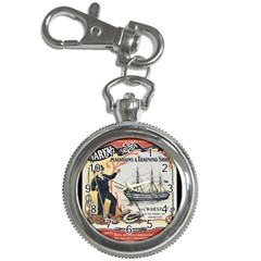 Vintage Advertisement British Navy Marine Typography Key Chain Watches by yoursparklingshop