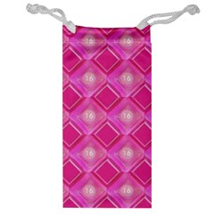 Pink Sweet Number 16 Diamonds Geometric Pattern Jewelry Bags