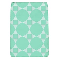 Mint Color Star - Triangle Pattern Flap Covers (l)  by picsaspassion