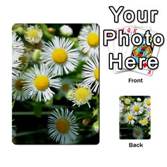 White Summer Flowers Oil Painting Art Multi-purpose Cards (rectangle) 