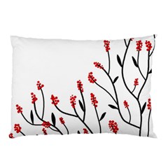 Elegant Tree Pillow Case by Valentinaart