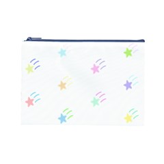 Star Pattern Cosmetic Bag (large)  by itsybitsypeakspider