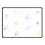 Star Pattern Fleece Blanket (Small)