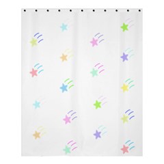 Star Pattern Shower Curtain 60  X 72  (medium) 