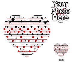 Dots And Lines Playing Cards 54 (heart) 