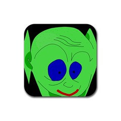 Alien By Moma Rubber Square Coaster (4 Pack) 