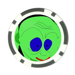 Alien By Moma Poker Chip Card Guards by Valentinaart