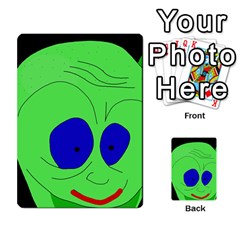 Alien By Moma Multi-purpose Cards (rectangle)  by Valentinaart