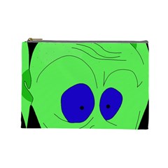 Alien By Moma Cosmetic Bag (large)  by Valentinaart