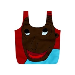 Happy Boy Full Print Recycle Bags (s)  by Valentinaart