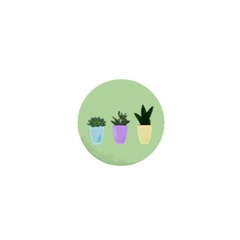 Succulents 1  Mini Buttons