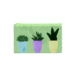 Succulents Cosmetic Bag (Small) 