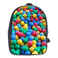 Funny Colorful Red Yellow Green Blue Kids Play Balls School Bags(large)  by yoursparklingshop