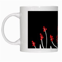 Elegant Tree 2 White Mugs by Valentinaart