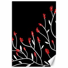 Elegant Tree 2 Canvas 24  X 36  by Valentinaart