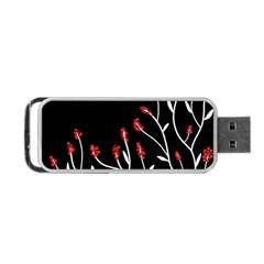 Elegant Tree 2 Portable Usb Flash (two Sides) by Valentinaart