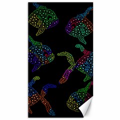 Decorative Fish Canvas 40  X 72   by Valentinaart