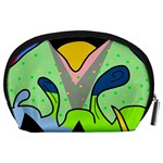 Colorful landscape Accessory Pouches (Large)  Back