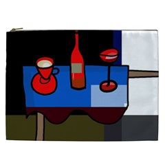 Table Cosmetic Bag (xxl)  by Valentinaart