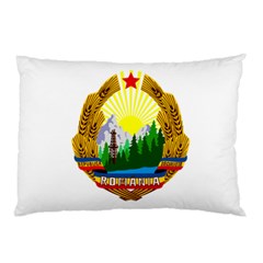 National Emblem Of Romania, 1965-1989  Pillow Case by abbeyz71