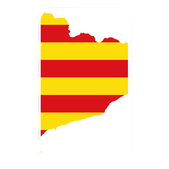 Flag Map of Catalonia Memory Card Reader