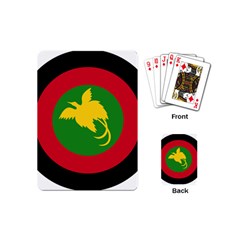 Roundel Of Papua New Guinea Air Operations Element Playing Cards (mini)  by abbeyz71