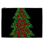 Sparkling Christmas tree Cosmetic Bag (XXL)  Front