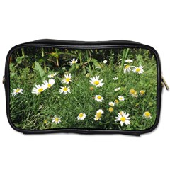 Wild Daisy Summer Flowers Toiletries Bags 2-side by picsaspassion