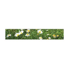 Wild Daisy Summer Flowers Flano Scarf (mini) by picsaspassion