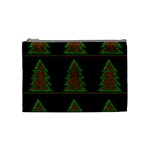 Christmas trees pattern Cosmetic Bag (Medium)  Front