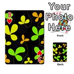 Floral design Playing Cards 54 Designs  Front - Heart3