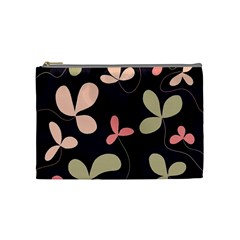 Elegant Floral Design Cosmetic Bag (medium) 