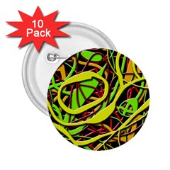 Snake Bush 2 25  Buttons (10 Pack) 