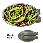 Snake bush Money Clips (Oval)  Front